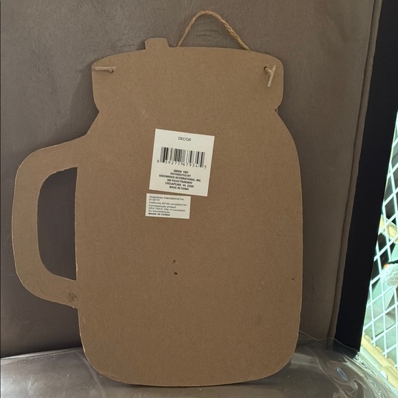 Pink Summer Mason Jar Wall Decor - Picture 2 of 2